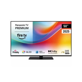  Panasonic TV50W85BEY 50" 4K QLED Smart TV with Fire TV (2025)