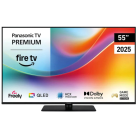  Panasonic TV55W85BEY 55" 4K QLED Smart TV with Fire TV (2025)