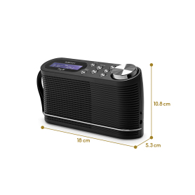 Roberts PLAY10B portable DAB/DAB+/FM Radio