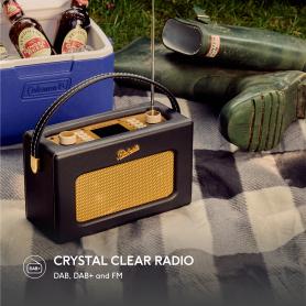 Roberts Revival RD70BLK Dab+ BT Digital Radio