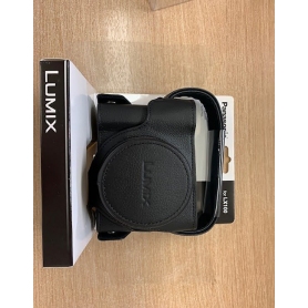 Panasonic Lumix DMW-CLX100 Premium Leather Camera Case for LX100 - Black